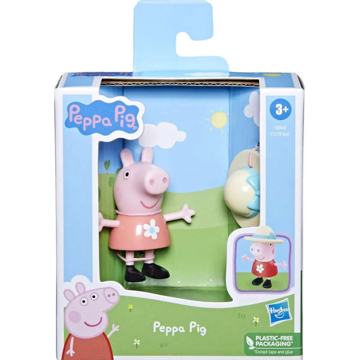 - Figura de Peppa con sombrero Coleccionables Y Mini Mundos
