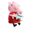 New Peppa Pig - Peluche Peppa con bebé 25 cm Coleccionables Y Mini Mundos