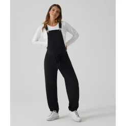 Outlet Petos premamá negros para embarazo y lactancia Premamá·Moda|Moda·Pantalones, Faldas Y Leggins