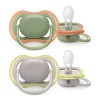 Philips - 2 chupetes Ultra Air Neutro (6-18m)*AVENT Clearance