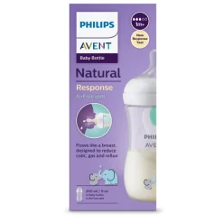 Best Philips - Biberon elefantes natural response 260ml (1m+) Biberones Y Chupetes·Biberones