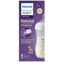 Best Philips - Biberon natural response jirafa 260 ml (1m+) Biberones Y Chupetes·Biberones