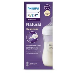Philips - Biberon natural response 260ml (1m+)*AVENT New