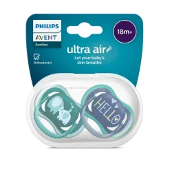 Philips - Chupetes ultra air verde/azul 18+ meses*AVENT Discount