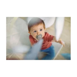 Philips - Chupetes ultra suaves 6-18 meses azul claro y gris (2 unidades)*AVENT New