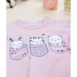 Best Pijama 2 piezas niña rosa/azul Descanso Y Ropa Interior·Bebé 3-36 Meses