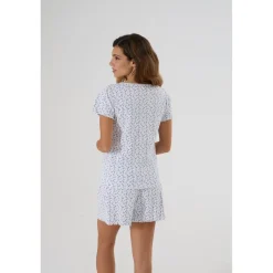 Pijama Corto Premamá con Estampado Floral*Prenatal Sale