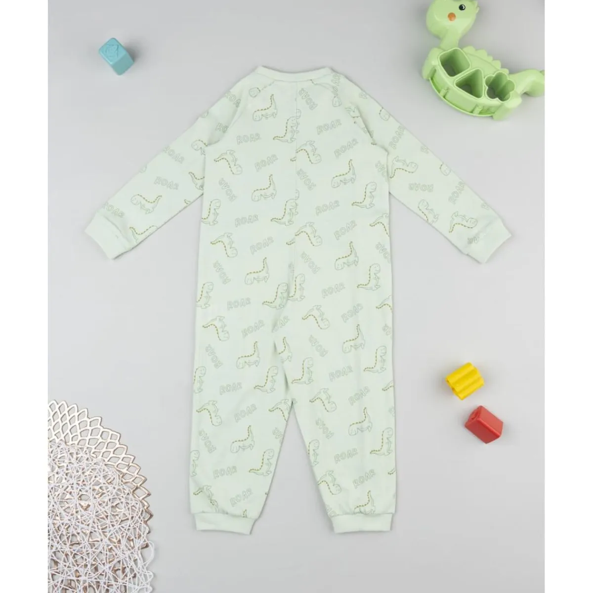Best Pijama de invierno bebé verde dinosaurios Descanso Y Ropa Interior·Bebé 3-36 Meses