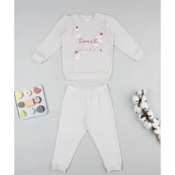 Discount Pijama de niña beige con zorros Descanso Y Ropa Interior·Bebé 3-36 Meses