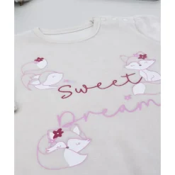 Discount Pijama de niña beige con zorros Descanso Y Ropa Interior·Bebé 3-36 Meses