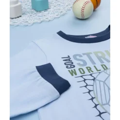 Outlet Pijama dos piezas niño azul noche soccer Descanso Y Ropa Interior·Infantil 2-10 Años