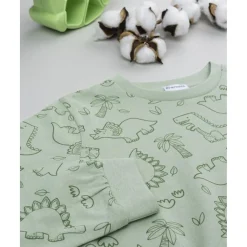 Pijama dos piezas niño verde dinosaurios*Prenatal Discount