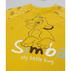 Clearance Pijama entero amarillo Rey León niño Descanso Y Ropa Interior·Bebé 3-36 Meses