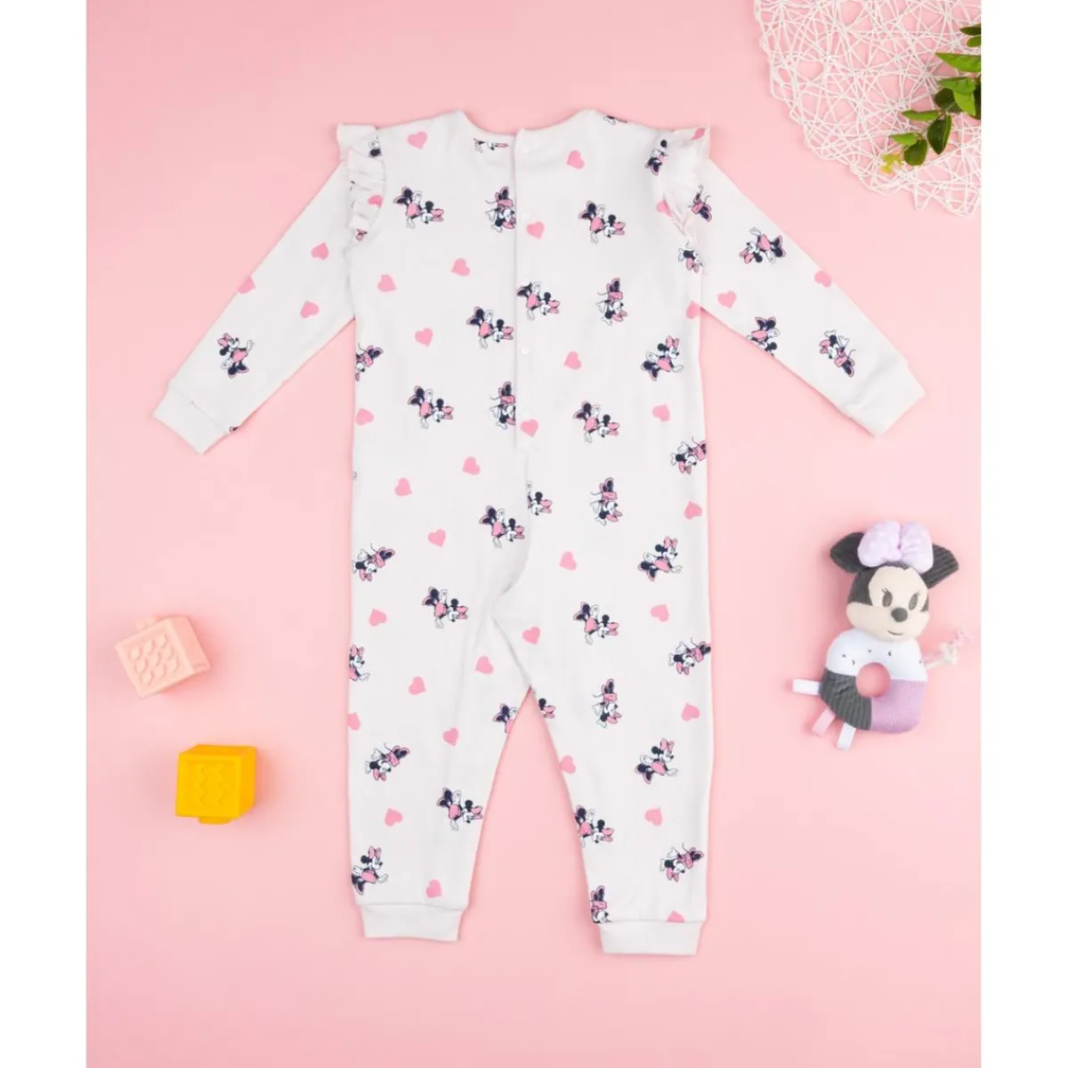 Outlet Pijama entero niña Minnie Descanso Y Ropa Interior·Bebé 3-36 Meses