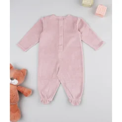 Discount Pijama niña rosa de terciopelo con gatitos Ropa Y Accesorios·Peleles|Recién Nacido·Ropa Y Accesorios
