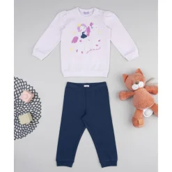 Outlet Pijama niña rosa y azul unicornios Descanso Y Ropa Interior·Bebé 3-36 Meses