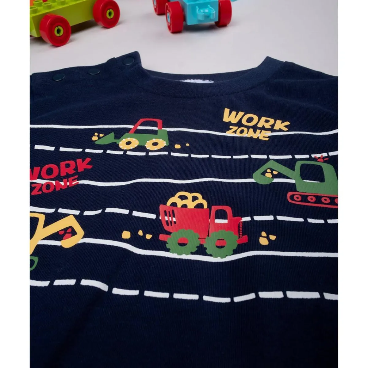 Outlet Pijama niño azul/rojo coche Descanso Y Ropa Interior·Bebé 3-36 Meses