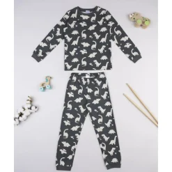 Pijama niño gris oscuro Dino*Prenatal Clearance
