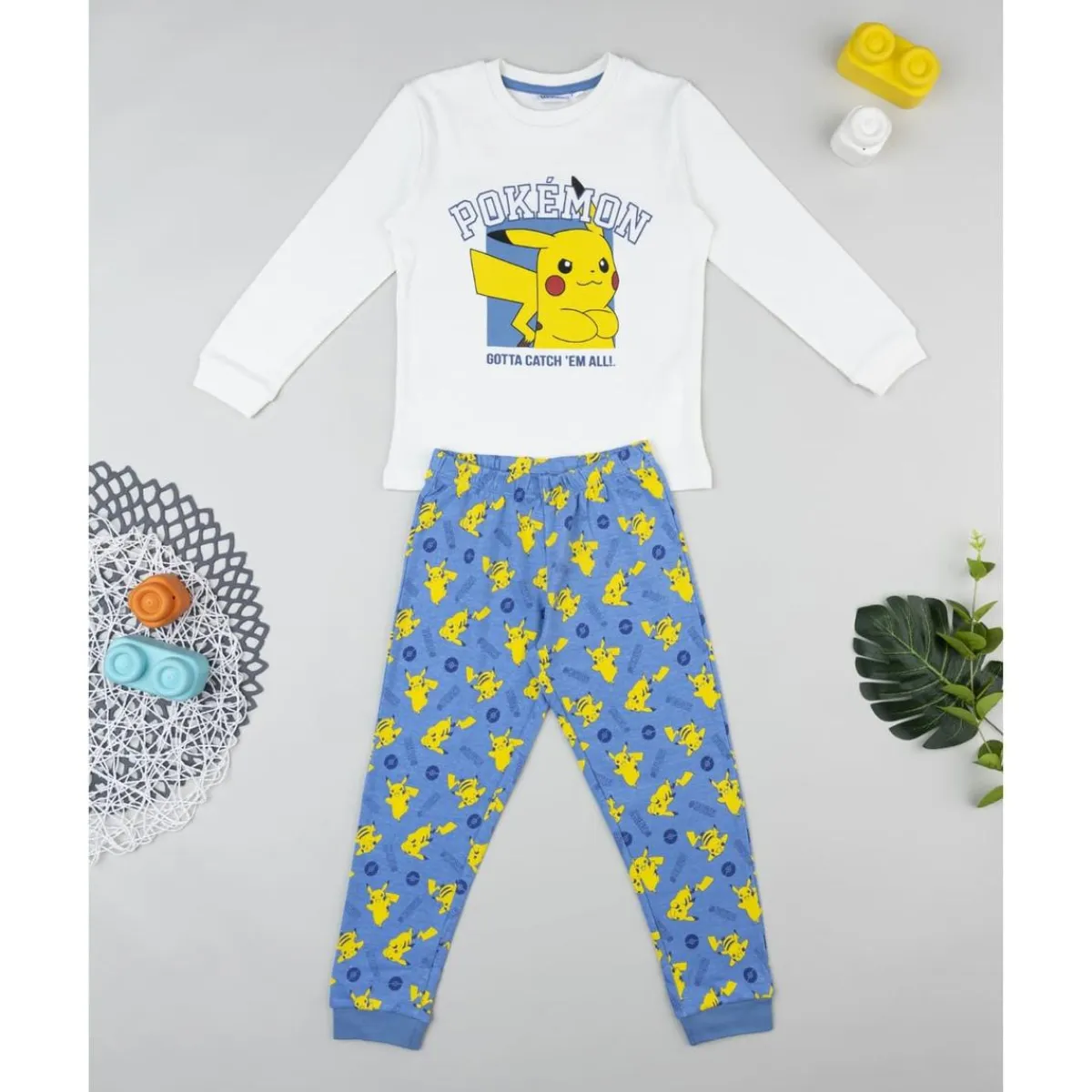 Pijama Pokémon de dos piezas para niño*Prenatal Hot