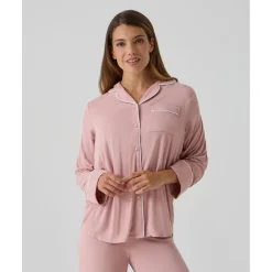 Discount Pijama premamá rosa con bolsillo Premamá·Íntimo Y Noche|Íntimo Y Noche·Pijamas Y Camisones