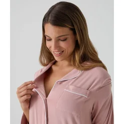 Discount Pijama premamá rosa con bolsillo Premamá·Íntimo Y Noche|Íntimo Y Noche·Pijamas Y Camisones