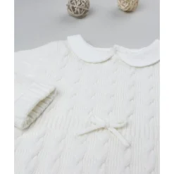 Discount Pijama tricot blanco para recién nacida Ropa Y Accesorios·Peleles|Recién Nacido·Ropa Y Accesorios