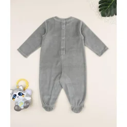 Clearance Pijama verde oscuro de terciopelo con leoncitos Ropa Y Accesorios·Peleles|Recién Nacido·Ropa Y Accesorios