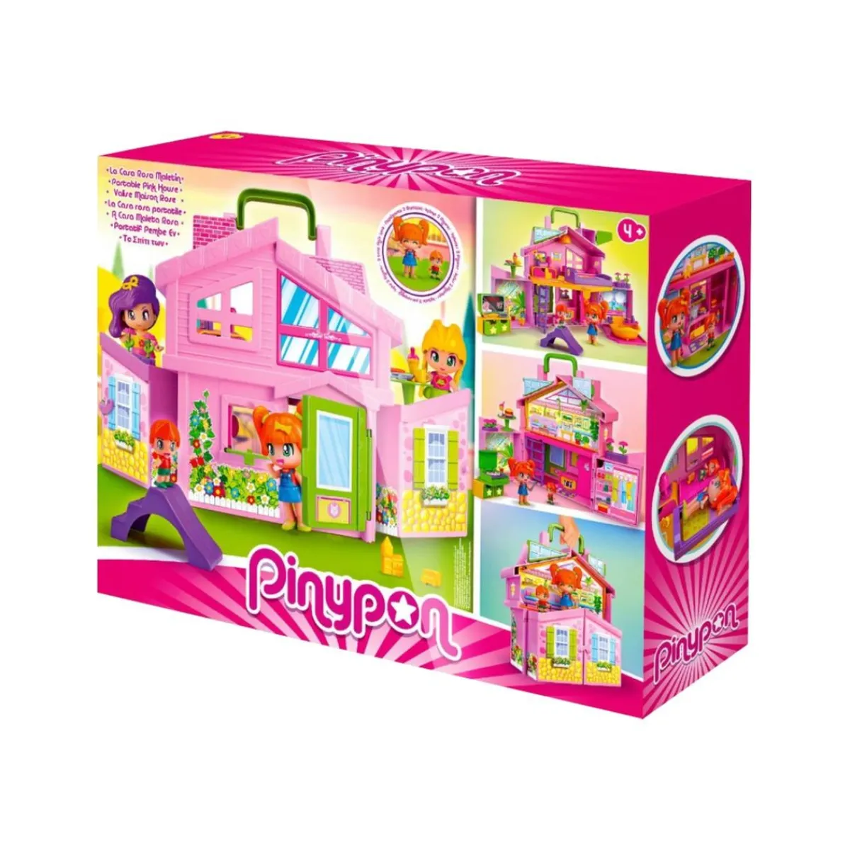 Discount - Casa rosa maletín Coleccionables Y Mini Mundos