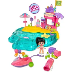 Outlet - Playset de playa con accesorios y mini muñeca ㅤ Coleccionables Y Mini Mundos