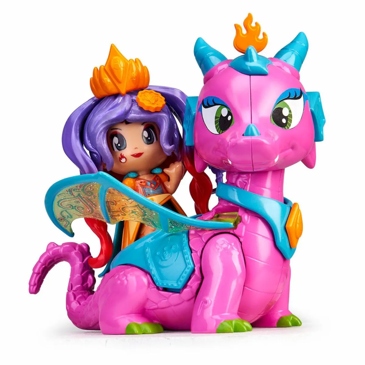 Pinypon - Reina y Dragón - Figuras Queens Dragon*FAMOSA Outlet