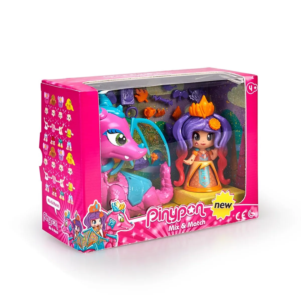 Pinypon - Reina y Dragón - Figuras Queens Dragon*FAMOSA Outlet