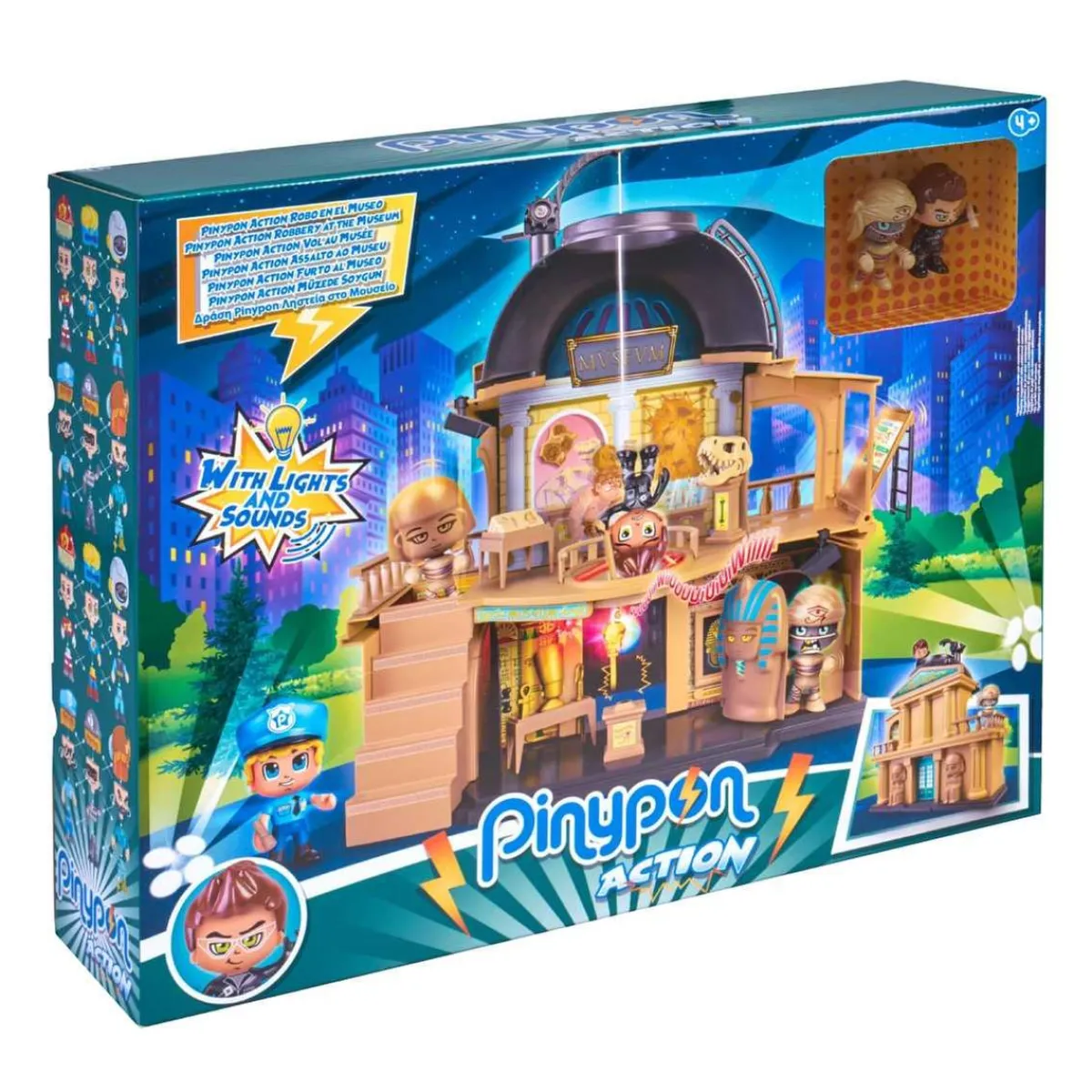 Clearance - Robo en el museo Action Coleccionables Y Mini Mundos