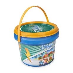 Best Action - Pack Cubo con 5 Figuras Coleccionables Y Mini Mundos