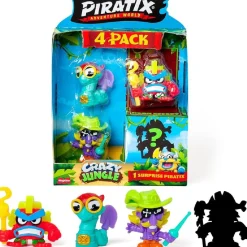 Crazy Jungle - Pack de 4 (varios modelos)*PIRATIX Clearance