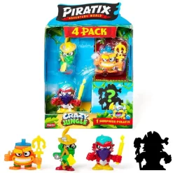 Crazy Jungle - Pack de 4 (varios modelos)*PIRATIX Clearance