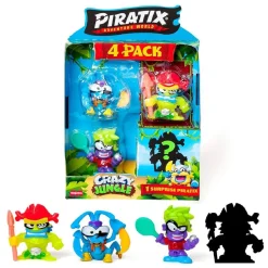 Crazy Jungle - Pack de 4 (varios modelos)*PIRATIX Clearance