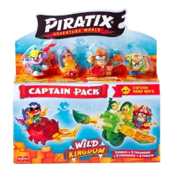Clearance Piratix Wild Kingdom - Captain Pack (Varios Modelos) Figuras De Acción