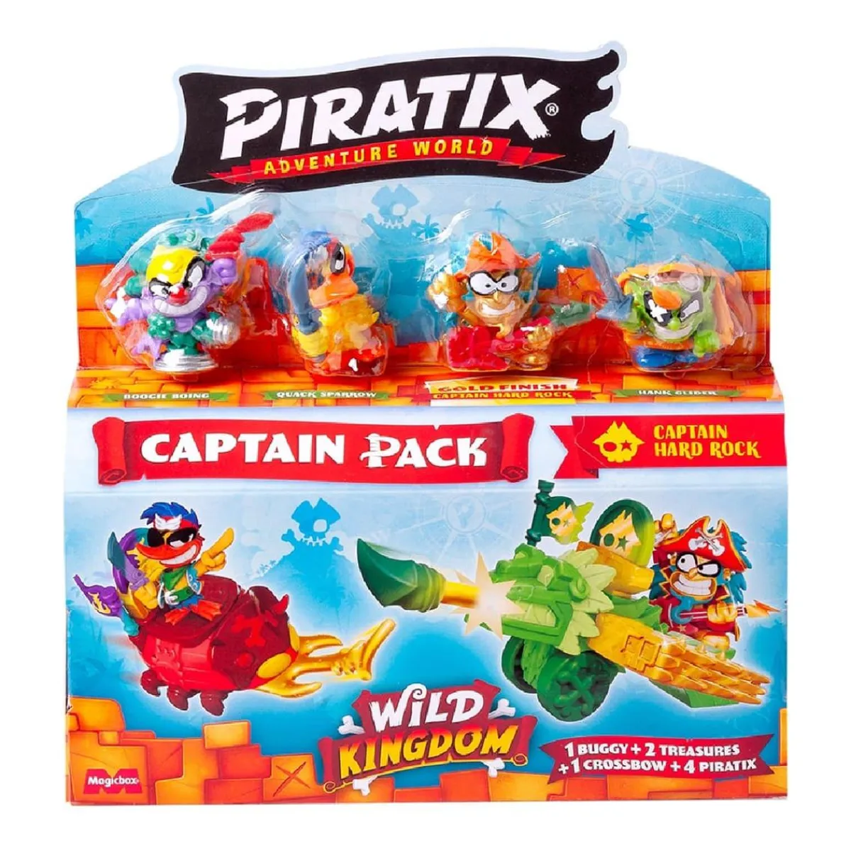 Clearance Piratix Wild Kingdom - Captain Pack (Varios Modelos) Figuras De Acción