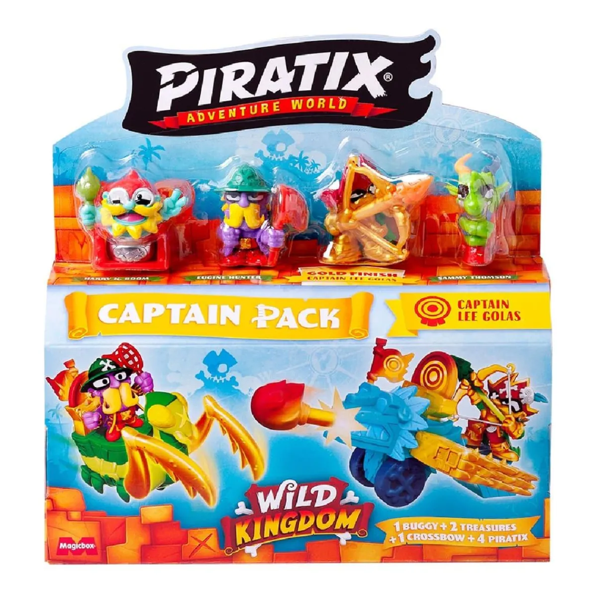 Clearance Piratix Wild Kingdom - Captain Pack (Varios Modelos) Figuras De Acción