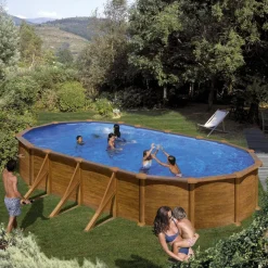 New Piscina ovalada Mauritius 730 x 375 cm Piscinas Tubulares|Piscinas