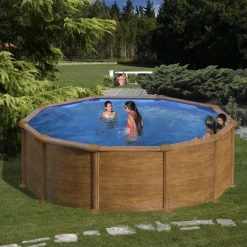 Discount Piscina redonda Mauritius 460 x 132 cm Piscinas|Juguetes De Verano