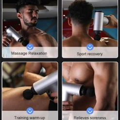 Pistola de masaje Gris*KLACK EUROPE New