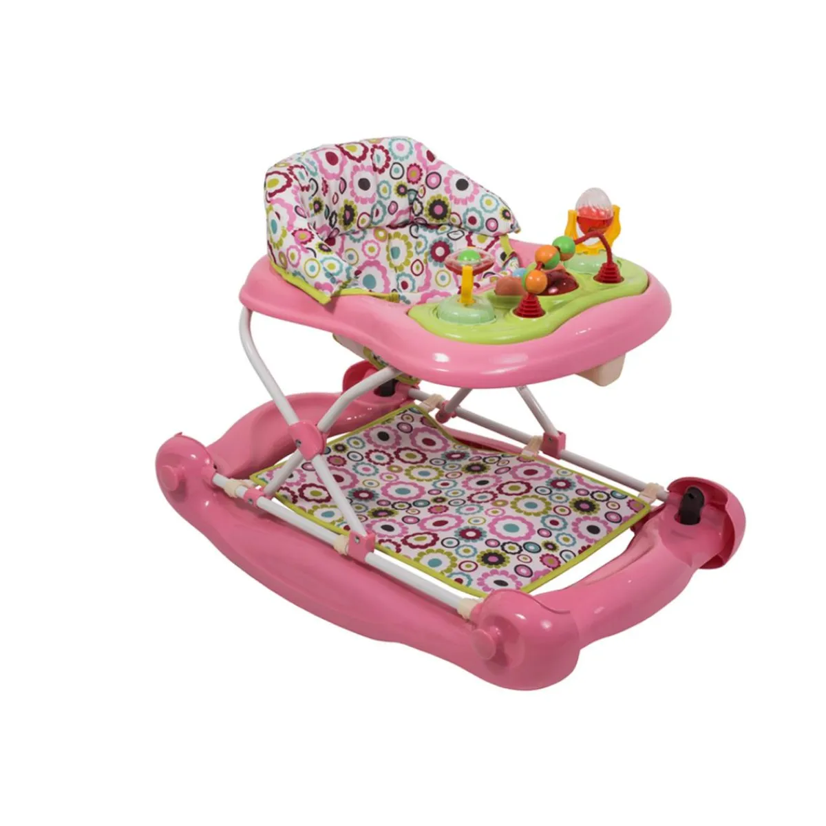 - Andador Balancín Rosa Flores Entretenimiento·Andadores