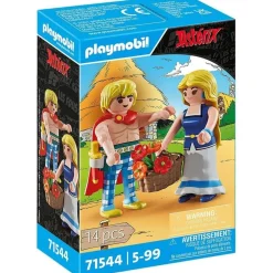 - Astérix Tragicómix y Falbalá Juego ㅤ*PLAYMOBIL Hot