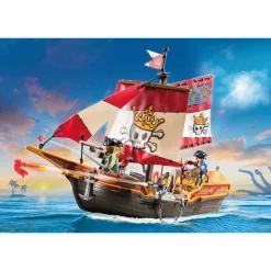 Best - Barco Pirata con Aventuras y Accesorios Marinos ㅤ Juguetes De Construcción