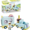 - Camión de donut con función de apilado y clasificación ㅤ*PLAYMOBIL Hot