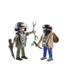 - Dúo de Acción: SWAT & Bandido ㅤ*PLAYMOBIL New