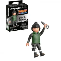 - Figura de Shikamaru con chaleco verde, pantalón y botas negras y Kunai ㅤ*PLAYMOBIL Outlet