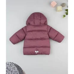 Hot Plumífero rosa con lazos para niña Niña·Bebé Niña 3-36 Meses|Bebé Niña 3-36 Meses·Abrigos Y Plumíferos