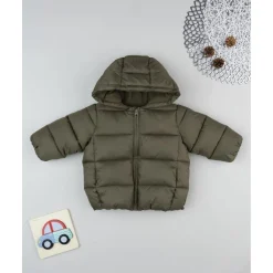 Online Plumífero verde con forro polar para niño Niño·Bebé Niño 3-36 Meses|Bebé Niño 3-36 Meses·Abrigos Y Plumíferos